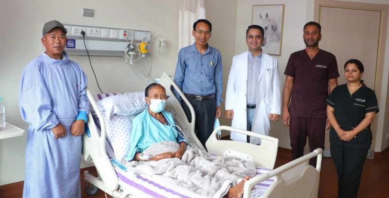 २१ वर्षीया छोरीले कलेजो दान गरेपछि जयन्ती थापाले पाइन् नयाँ जीवन