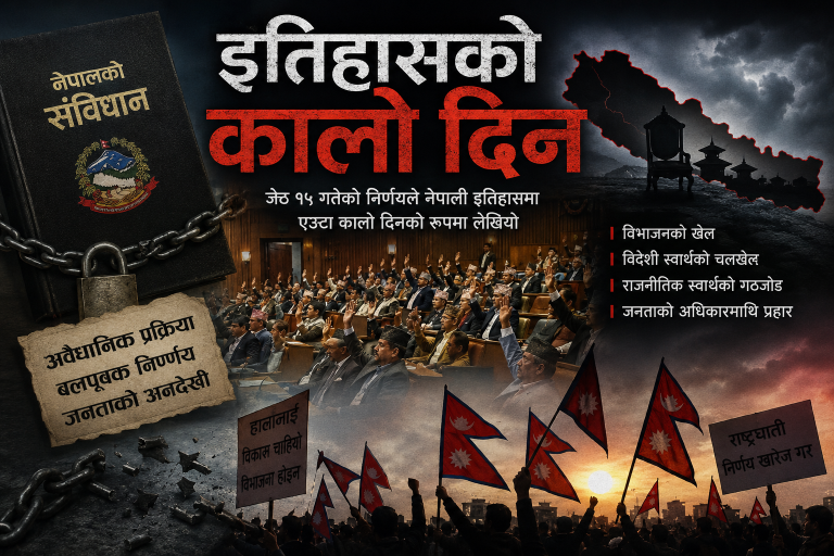 इतिहासको कालो दिन